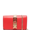 Donna Moschino Clutch Con Placca Logo -Femminile Moda Negozio 19413489 44102940 1000