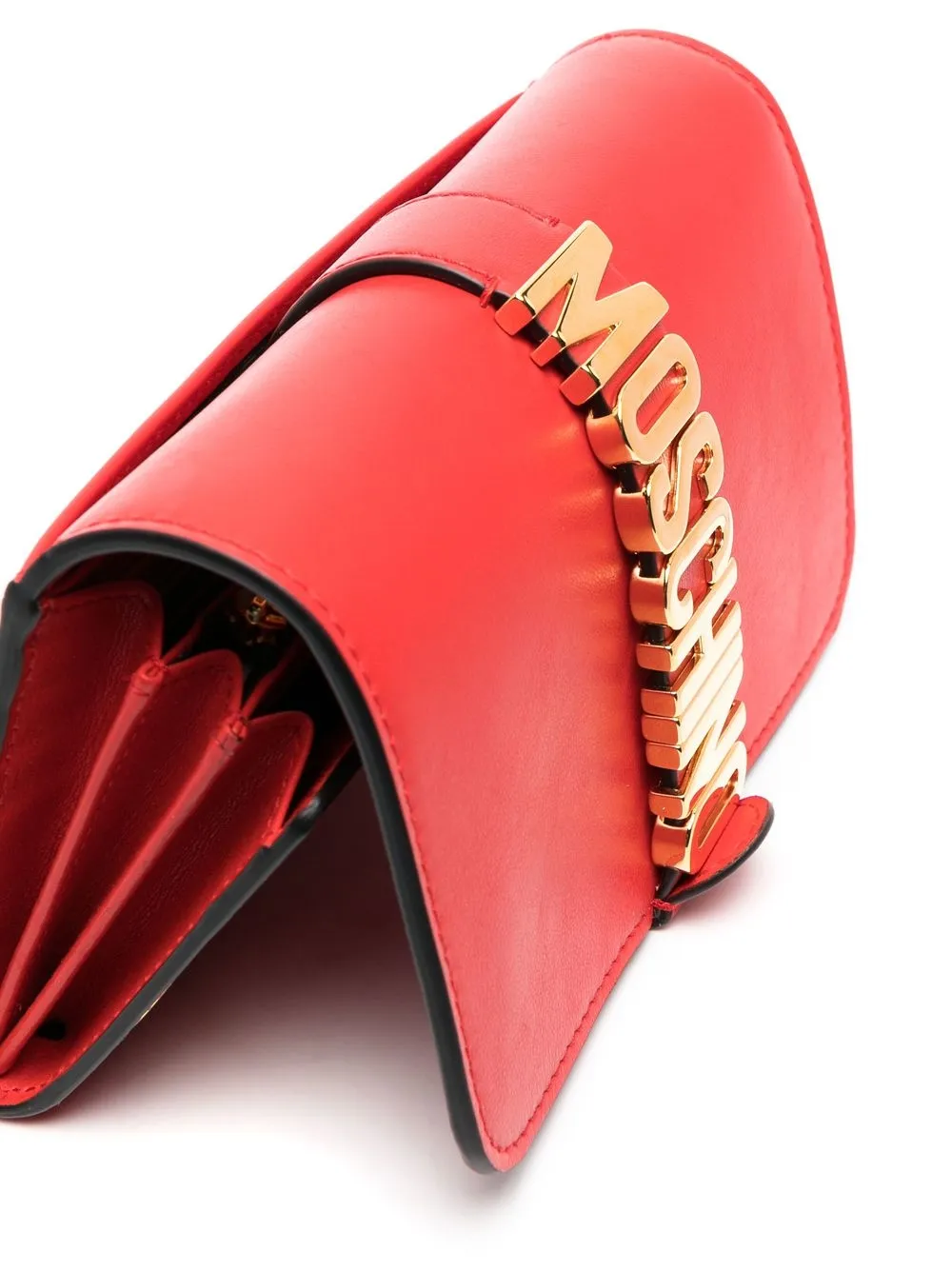 Donna Moschino Clutch Con Placca Logo 6 Donna Moschino Clutch Con Placca Logo - immagine 4