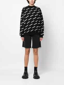 Donna AMBUSH Maglione Girocollo Con Logo -Femminile Moda Negozio 19429264 43444668 1000