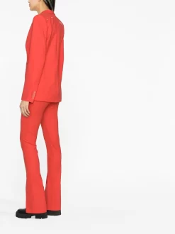 Donna Off-White Blazer Con Revers A Lancia -Femminile Moda Negozio 19431066 43350681 1000