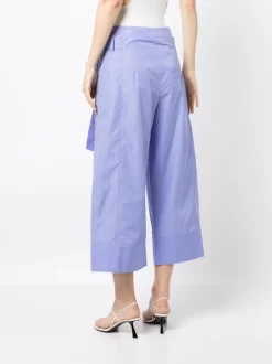 Donna 3.1 Phillip Lim Pantaloni Crop Con Pieghe -Femminile Moda Negozio 19433278 50048599 1000