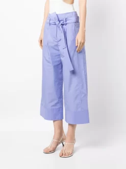 Donna 3.1 Phillip Lim Pantaloni Crop Con Pieghe -Femminile Moda Negozio 19433278 50048600 1000