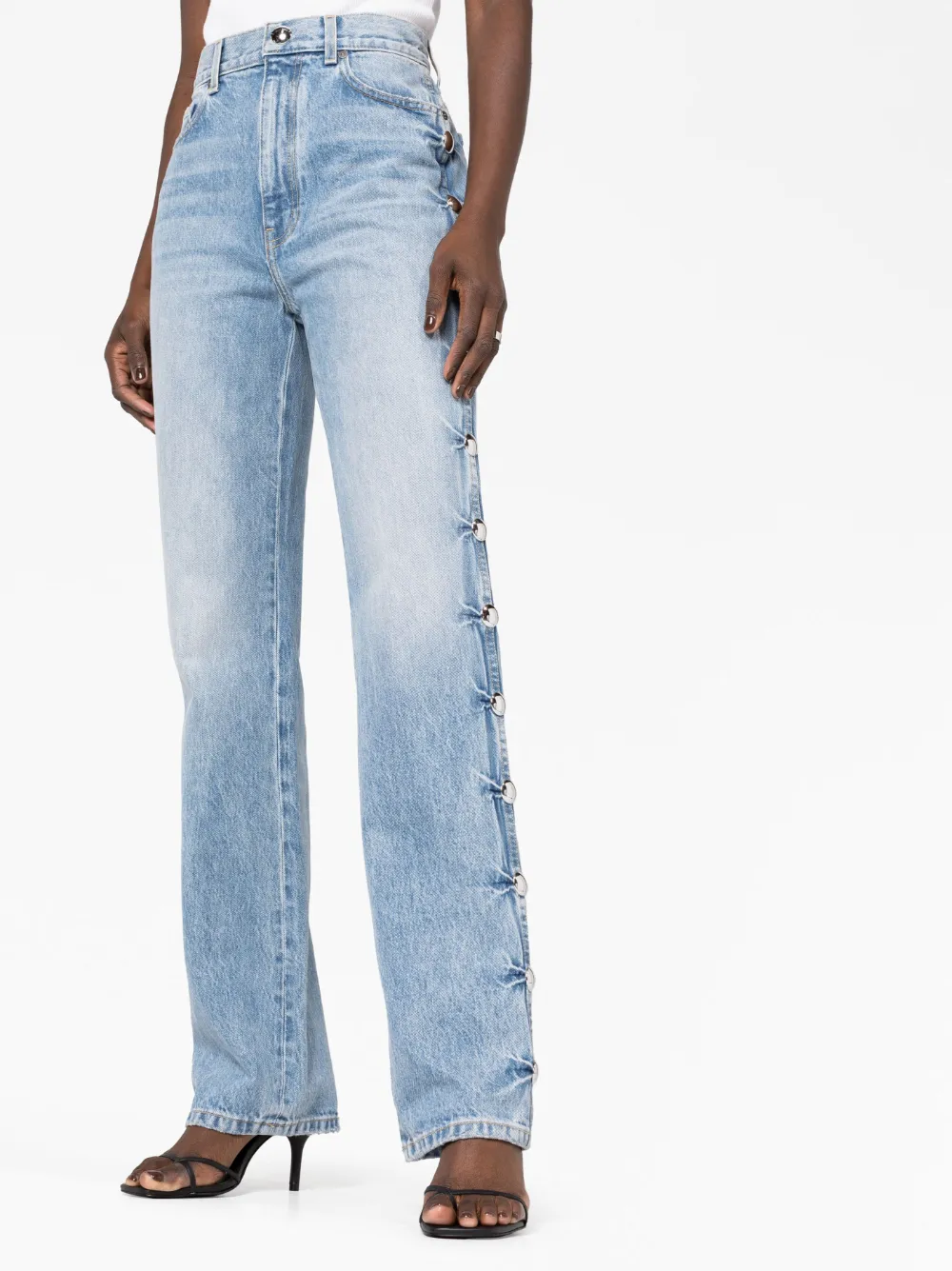 Donna KHAITE Jeans Dritti Danielle 7 Donna KHAITE Jeans Dritti Danielle - immagine 5