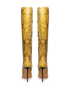 Donna Bally Stivali Barbra Con Stampa Pelle Di Serpente -Femminile Moda Negozio 19520360 44276099 1000