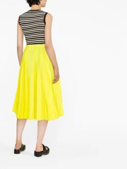 Donna Philosophy Di Lorenzo Serafini Gonna Midi Plissettata -Femminile Moda Negozio 19534812 44102358 1000