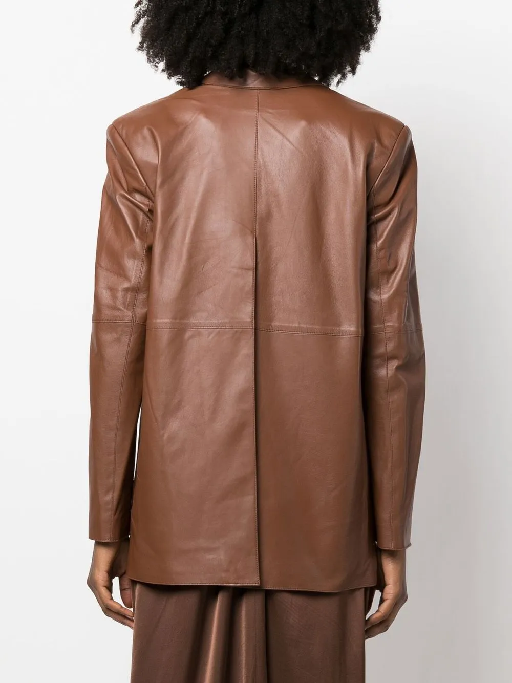 Donna AERON Blazer Monopetto In Pelle 6 Donna AERON Blazer Monopetto In Pelle - immagine 4