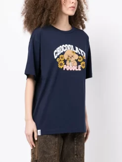 Donna CHOCOOLATE T-shirt Chocoolate Poodle Con Stampa 9 Donna CHOCOOLATE T-shirt Chocoolate Poodle Con Stampa -Femminile Moda Negozio 19595410 43827702 1000