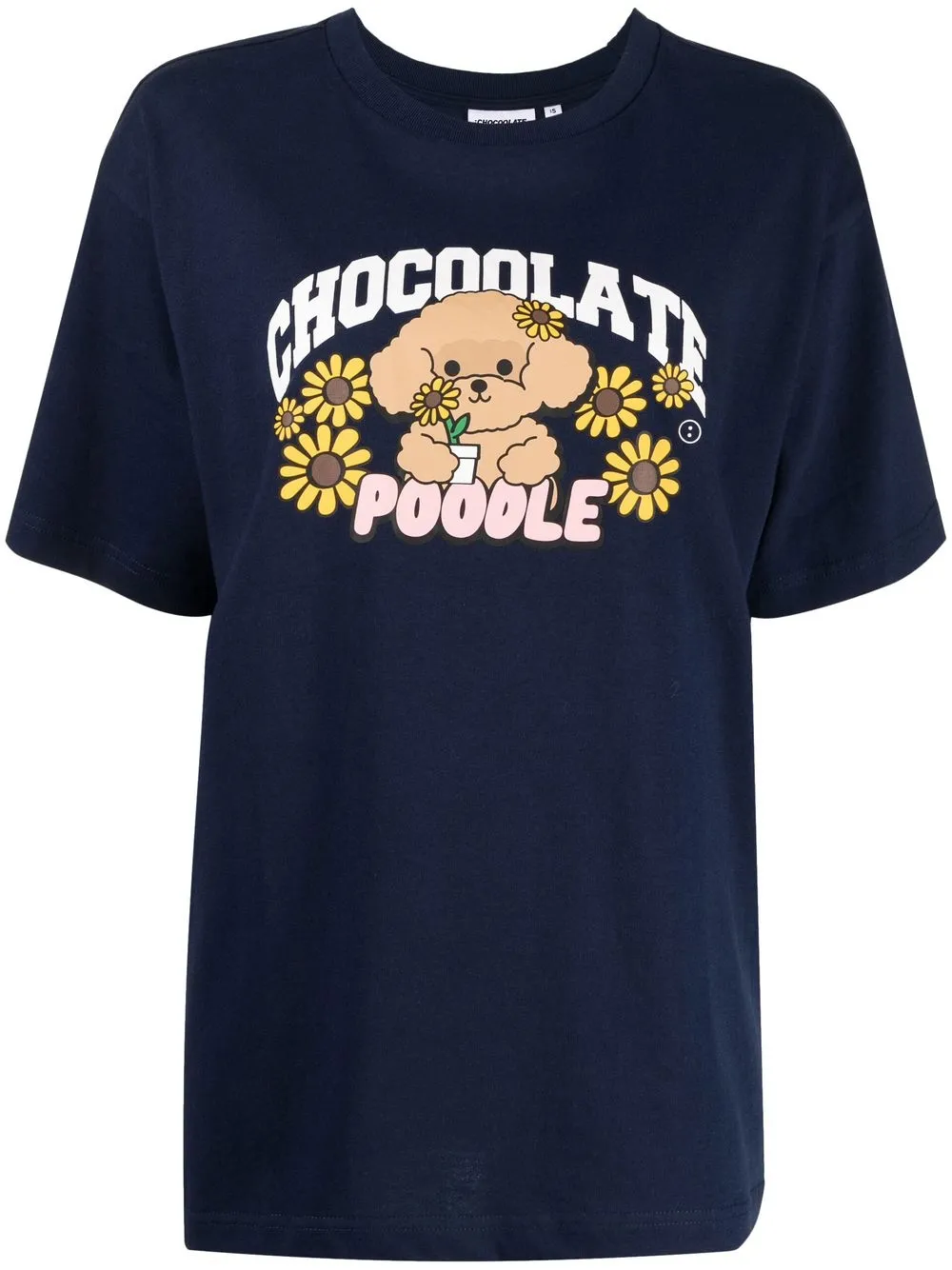 Donna CHOCOOLATE T-shirt Chocoolate Poodle Con Stampa 3 Donna CHOCOOLATE T-shirt Chocoolate Poodle Con Stampa
