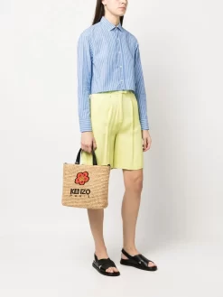 Donna Kenzo Borsa Tote Boke Flower -Femminile Moda Negozio 19605143 43786377 1000