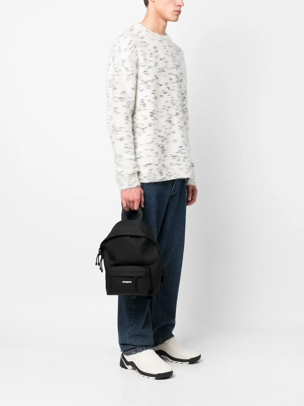 Donna VETEMENTS Zaino Con Placca Logo 4 Donna VETEMENTS Zaino Con Placca Logo - immagine 2