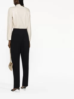 Donna Stella McCartney Pantaloni Dritti A Vita Alta -Femminile Moda Negozio 19631344 43889937 1000