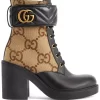 Donna Gucci Stivaletti Con Monogramma -Femminile Moda Negozio 19631711 43783612 1000