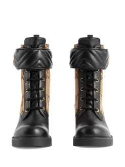 Donna Gucci Stivaletti Con Monogramma -Femminile Moda Negozio 19631711 43783620 1000