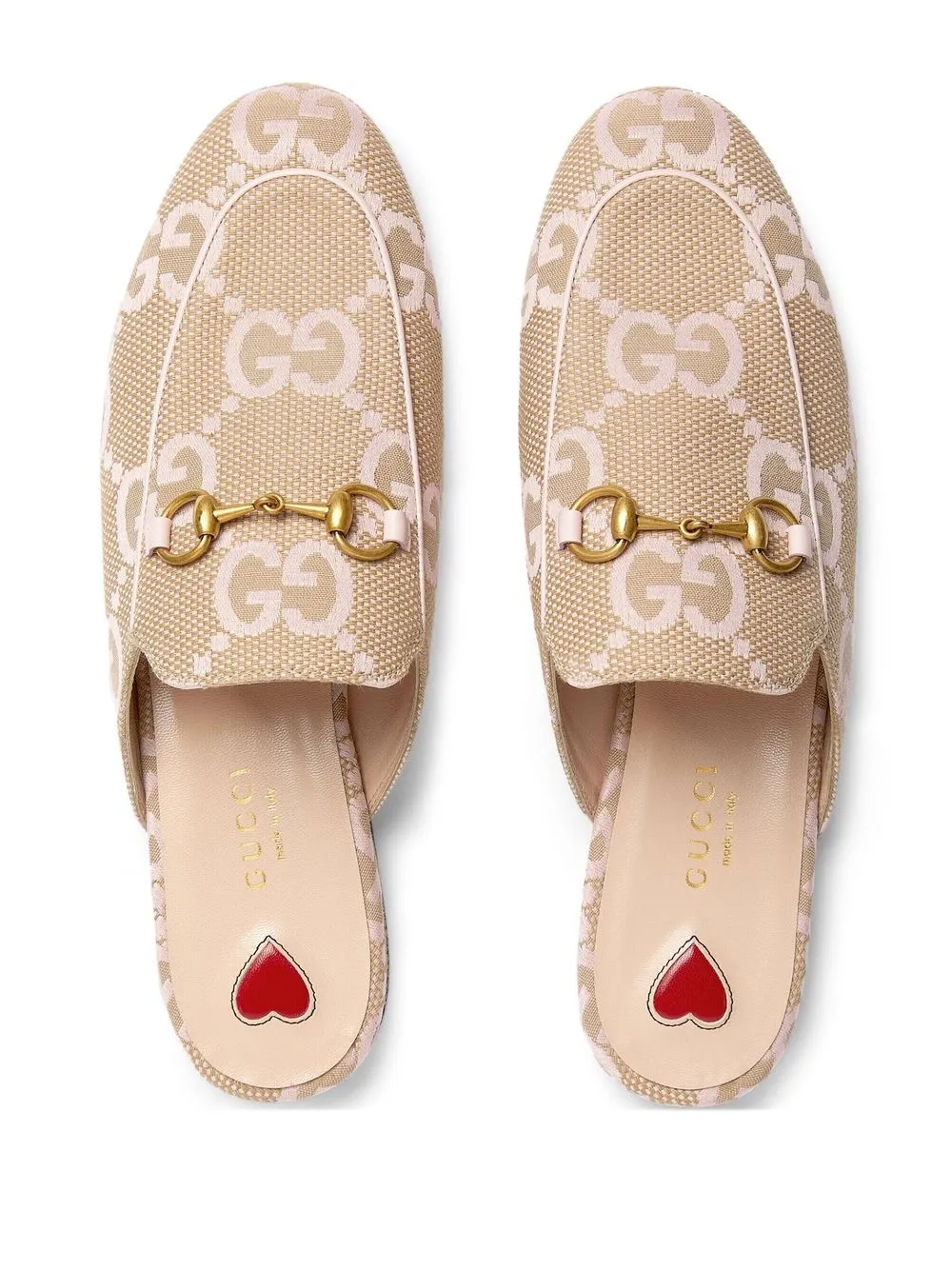 Donna Gucci Slippers Con Monogramma 6 Donna Gucci Slippers Con Monogramma - immagine 4