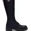 Donna Prada Stivali Stringati 1 Donna Prada Stivali Stringati -Femminile Moda Negozio 19633395 43812118 1000
