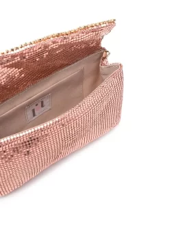 Donna Rosantica Clutch Con Decorazione Di Cristalli -Femminile Moda Negozio 19643343 43951681 1000