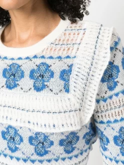 Donna See By Chloé Maglione A Fiori 11 Donna See By Chloé Maglione A Fiori -Femminile Moda Negozio 19666962 43953680 1000