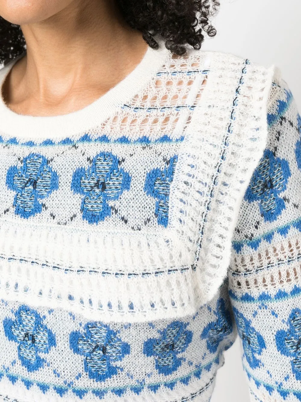 Donna See By Chloé Maglione A Fiori 7 Donna See By Chloé Maglione A Fiori - immagine 5