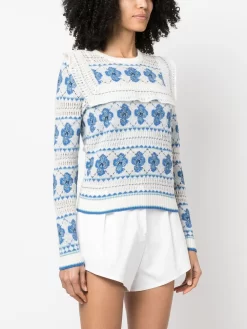 Donna See By Chloé Maglione A Fiori 9 Donna See By Chloé Maglione A Fiori -Femminile Moda Negozio 19666962 43953683 1000