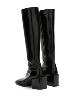 Donna Jil Sander Stivali In Pelle Senza Lacci -Femminile Moda Negozio 19667650 44271187 1000