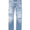Donna Dsquared2 Distressed Cropped Jeans -Femminile Moda Negozio 19671989 44066686 1000