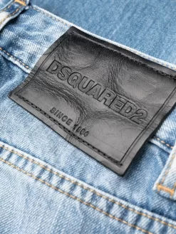 Donna Dsquared2 Distressed Cropped Jeans 13 Donna Dsquared2 Distressed Cropped Jeans -Femminile Moda Negozio 19671989 44068585 1000