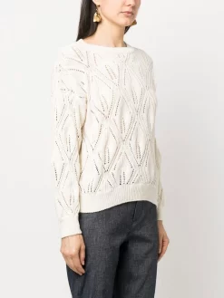 Donna Eleventy Maglione -Femminile Moda Negozio 19696039 44220224 1000