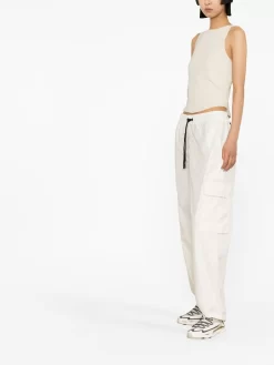 Donna Moncler Grenoble Pantaloni Sportivi In Stile Cargo -Femminile Moda Negozio 19697196 44096235 1000