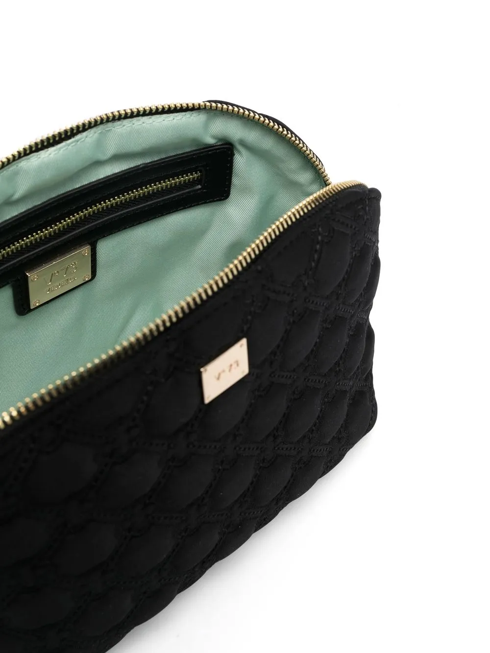 Donna V°73 Trousse Make-up Con Monogramma Goffrato 6 Donna V°73 Trousse Make-up Con Monogramma Goffrato - immagine 4