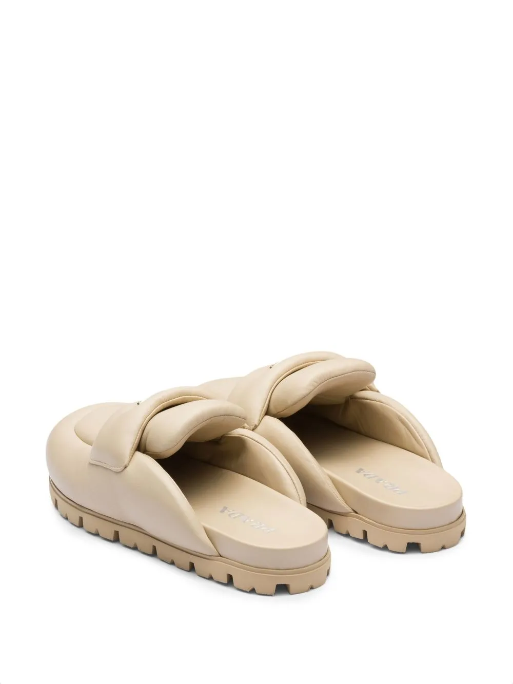 Donna Prada Slippers In Pelle 5 Donna Prada Slippers In Pelle - immagine 3