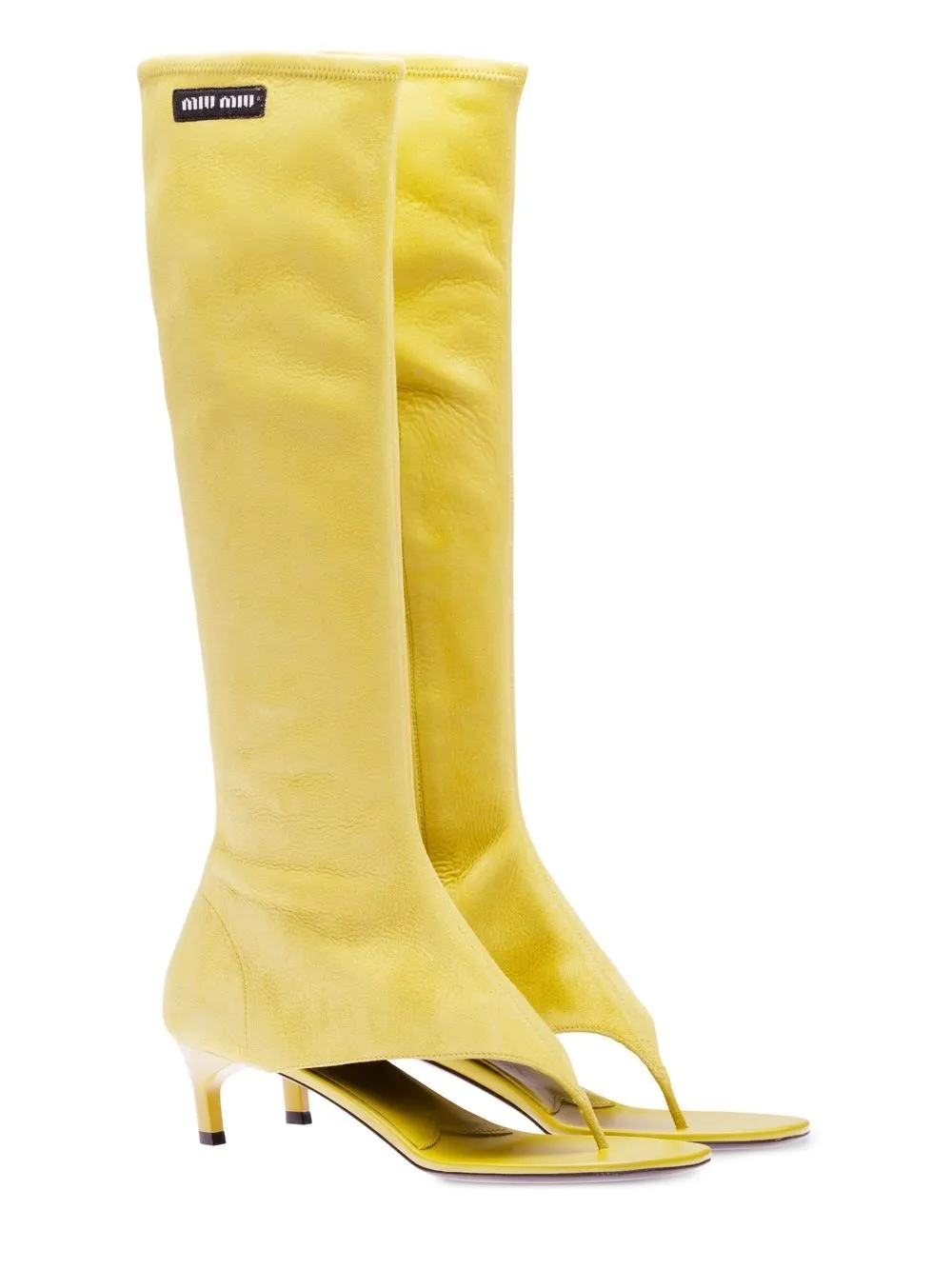 Donna Miu Miu Stivali Al Ginocchio 4 Donna Miu Miu Stivali Al Ginocchio - immagine 2