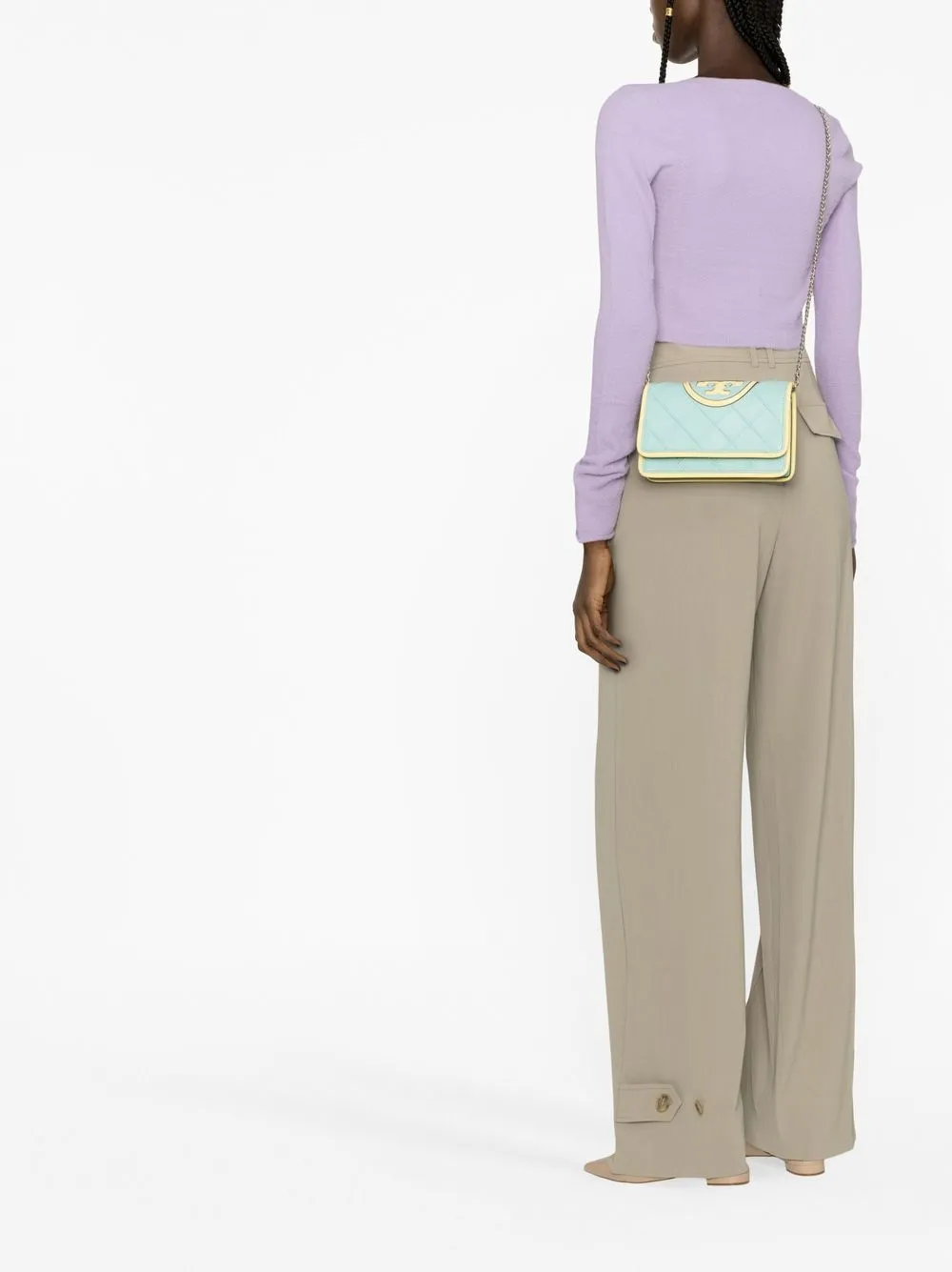 Donna Tory Burch Borsa A Tracolla Trapuntata 4 Donna Tory Burch Borsa A Tracolla Trapuntata - immagine 2