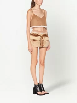 Donna Miu Miu Minigonna Con Applicazione -Femminile Moda Negozio 19788434 44255693 1000