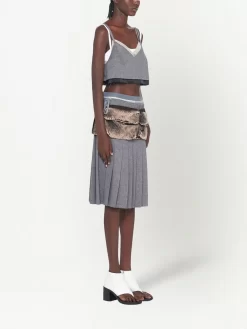 Donna Miu Miu Minigonna Con Applicazione -Femminile Moda Negozio 19789468 44259357 1000