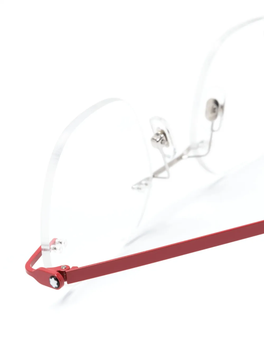 Donna Montblanc Rimless Round-frame Glasses 5 Donna Montblanc Rimless Round-frame Glasses - immagine 3