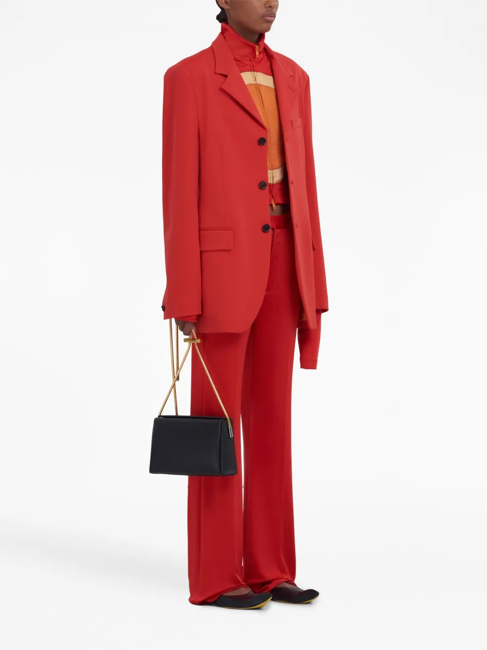 Donna Marni Giacca Sportiva Crop 4 Donna Marni Giacca Sportiva Crop - immagine 2