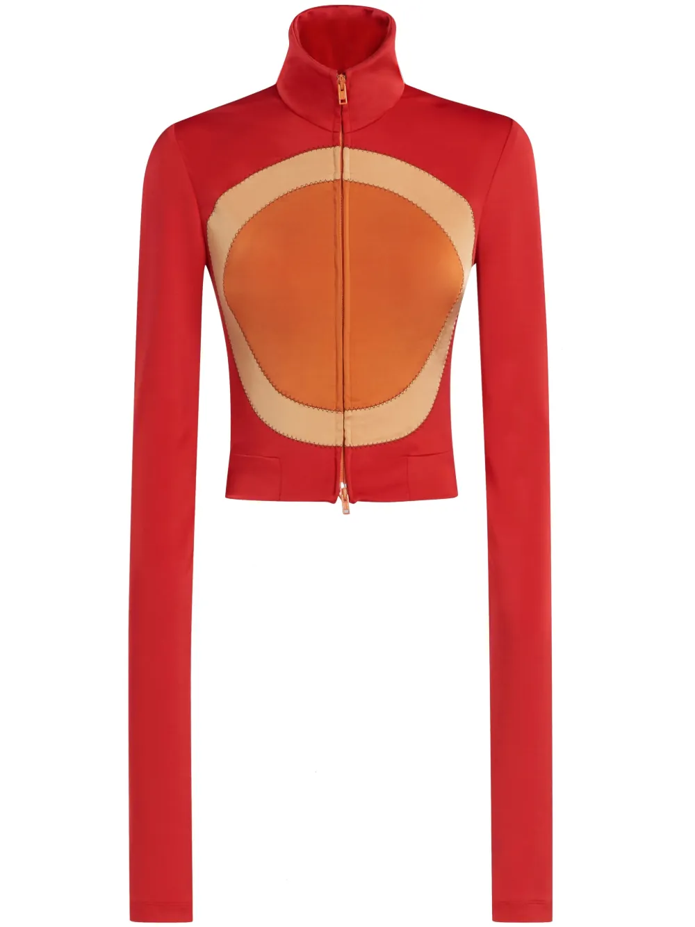 Donna Marni Giacca Sportiva Crop 3 Donna Marni Giacca Sportiva Crop