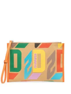 Donna Dsquared2 Clutch Con Stampa