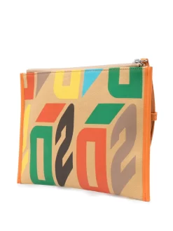 Donna Dsquared2 Clutch Con Stampa -Femminile Moda Negozio 19856187 44657284 1000