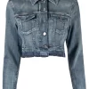 Donna GANNI Giacca Denim Crop 2 Donna GANNI Giacca Denim Crop -Femminile Moda Negozio 19886765 44784931 1000