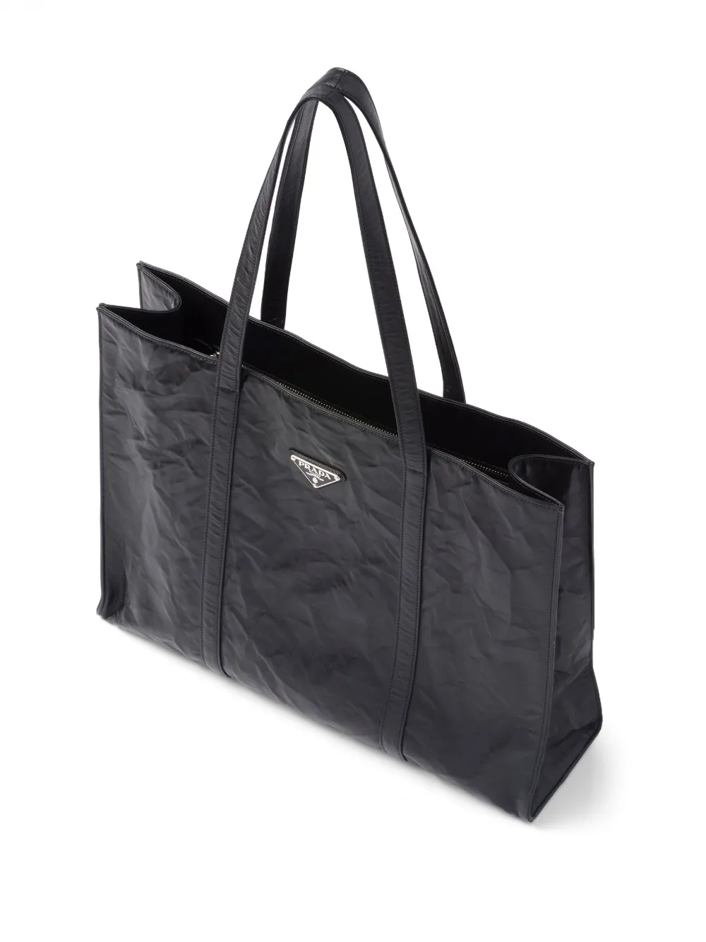 Donna Prada Borsa Tote Grande In Pelle 7 Donna Prada Borsa Tote Grande In Pelle - immagine 5
