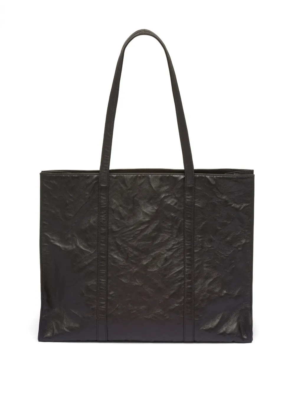 Donna Prada Borsa Tote Grande In Pelle 6 Donna Prada Borsa Tote Grande In Pelle - immagine 4
