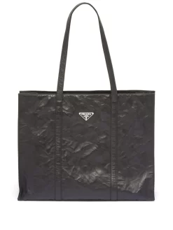 Donna Prada Borsa Tote Grande In Pelle