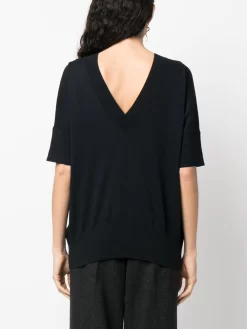 Donna Malo T-shirt Con Scollo A V -Femminile Moda Negozio 19925741 44974459 1000