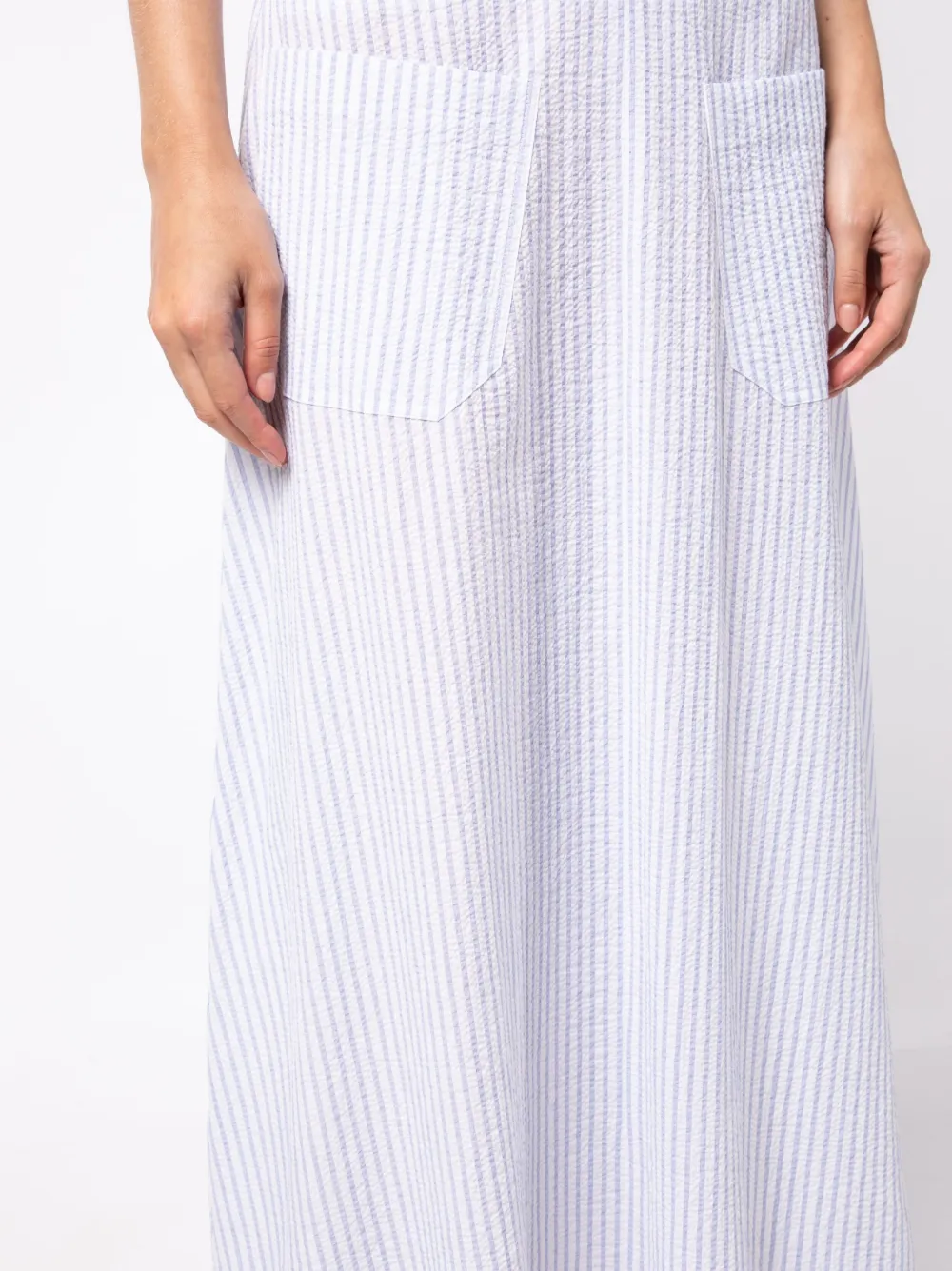 Donna Atlantique Ascoli Gonna Midi A Righe 7 Donna Atlantique Ascoli Gonna Midi A Righe - immagine 5