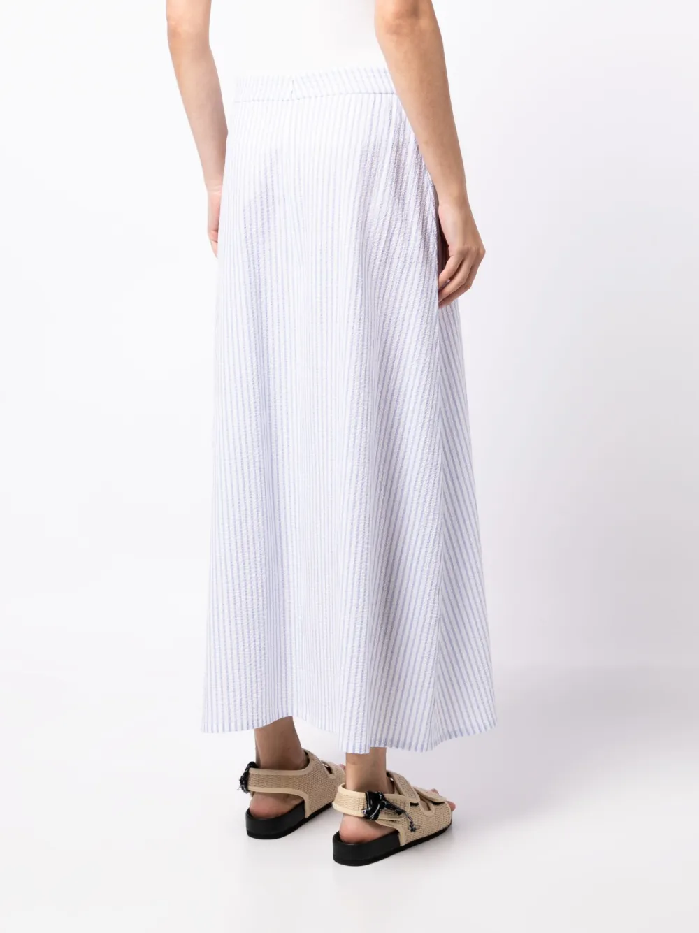 Donna Atlantique Ascoli Gonna Midi A Righe 6 Donna Atlantique Ascoli Gonna Midi A Righe - immagine 4