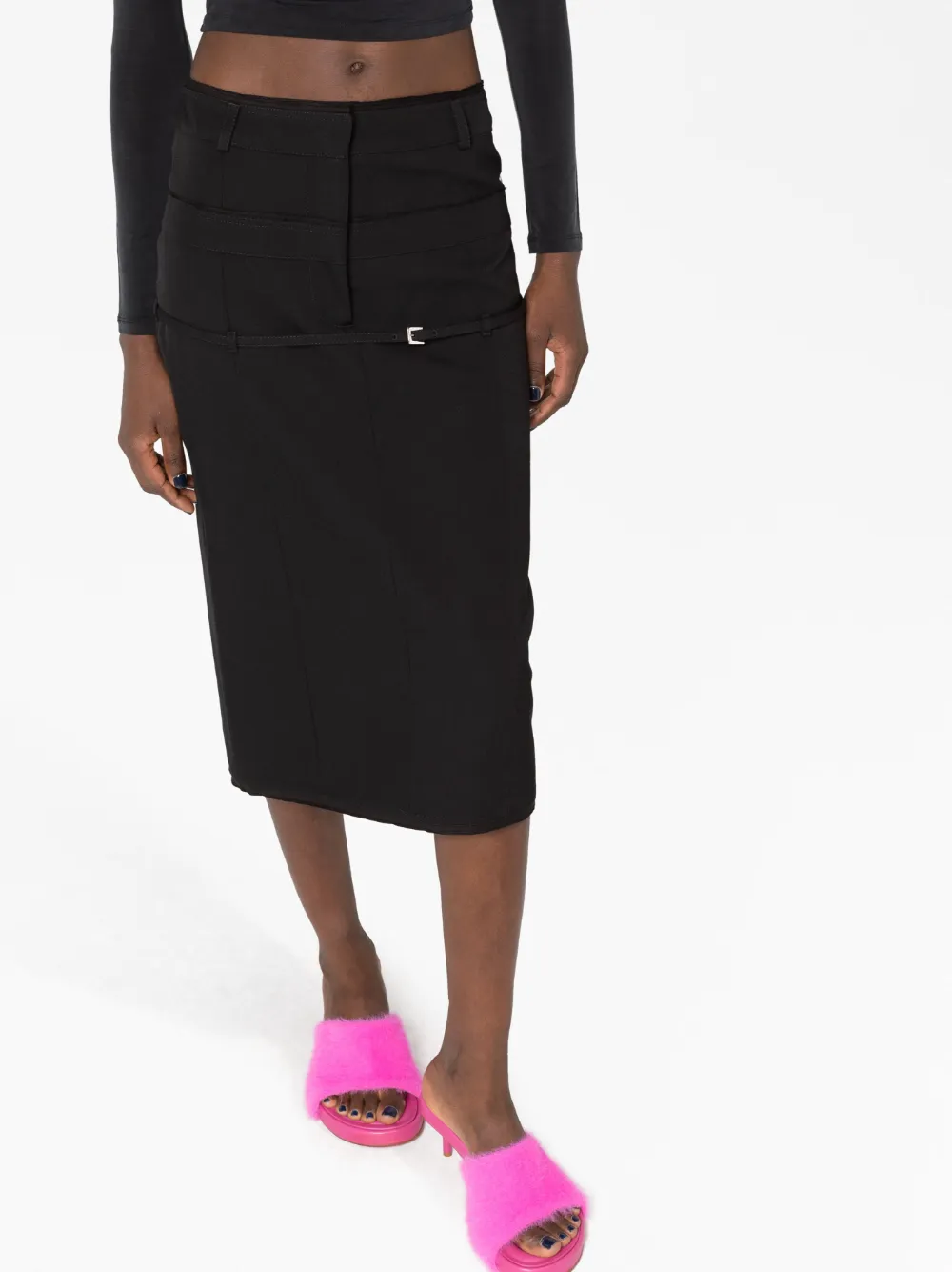 Donna Jacquemus Gonna A Matita La Jupe Caraco 7 Donna Jacquemus Gonna A Matita La Jupe Caraco - immagine 5