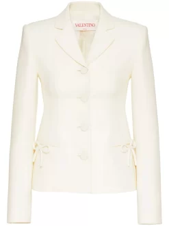 Donna Valentino Garavani Blazer Con Fiocco