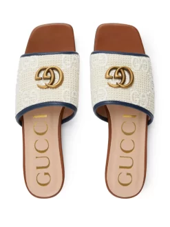 Donna Gucci Slippers GG -Femminile Moda Negozio 19959246 44786234 1000