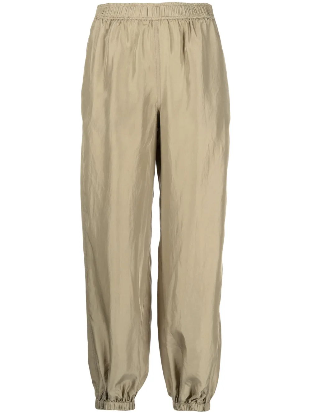 Donna Semicouture Pantaloni Crop Con Vita Elasticizzata 3 Donna Semicouture Pantaloni Crop Con Vita Elasticizzata